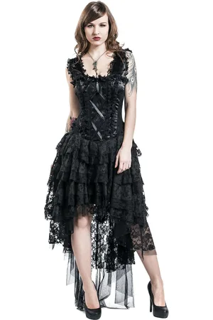 Burleska Lang kjole - Ophelie Dress - S till 5XL - Damer