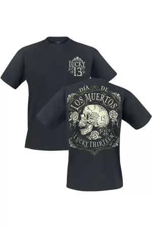 Lucky 13 T-shirt - Dead Skull - S till 3XL - Herrer