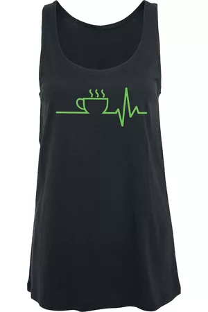 Food Fun Top - Coffee ECG - S till 5XL - Damer