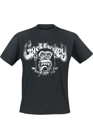Gas Monkey Garage T-shirt - Distressed monkey - S till 3XL - Herrer