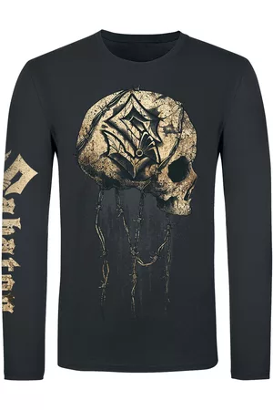 Sabaton Langærmet - Barbed Wire Skull - S till 4XL - Herrer