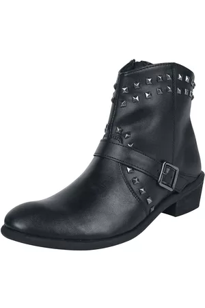 Rock Rebel Støvler - Rivet boots - EU37 - Damer