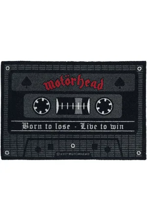 Motörhead Dørmåtte - Born To Lose - Live To Win - Unisex