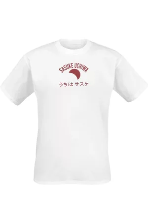Naruto Anime T-shirt - Sasuke Uchiwa - Attack - S till XXL - Herrer