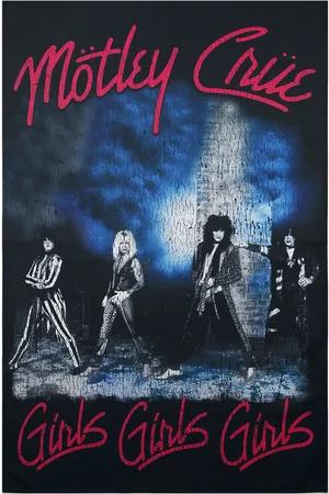 Motley Crue Flag - Girls, girls, girls - Unisex