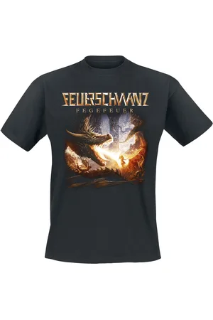 Feuerschwanz T-shirt - Fegefeuer - S till 3XL - Herrer