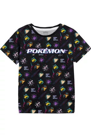 Pokemon Gaming T-shirt - Børn - Distortion - 104 till 140 - Unisex