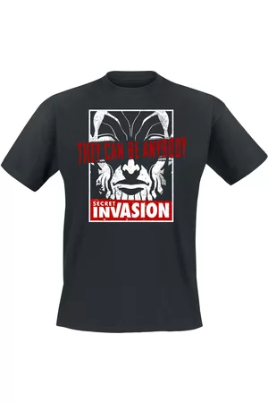 Secret Invasion T-shirt - They can be anybody - S till M - Herrer