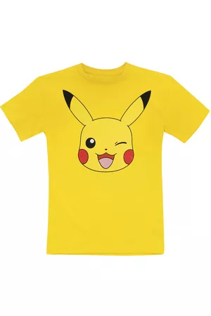 Pokemon Gaming T-shirt - Børn - Pikachu Face - 104 till 152 - Unisex