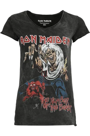 Iron Maiden T-shirt - The Number Of The Beast - S till 4XL - Damer