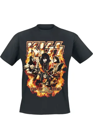 Kiss T-shirt - EOTR Tour 2023 On Fire - M till 3XL - Herrer