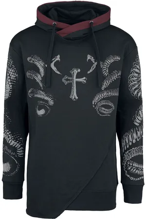 EMP Hættetrøje - Snake print hoodie - S till L - Herrer