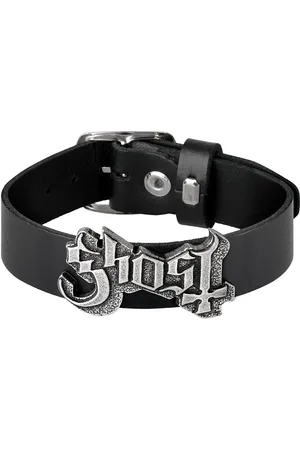 Ghost Læderarmbånd - Logo - Herrer