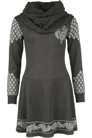 Game of Thrones Mellemlang kjole - House of the Dragon - Dragon - S - Damer