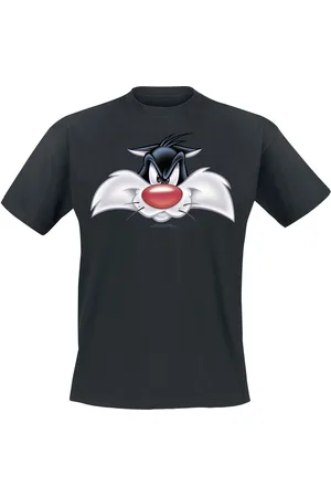 LOONEY TUNES T-shirt - Sylvester - Big Face - M till 5XL - Herrer