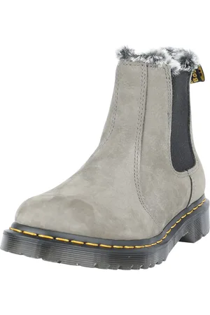 Dr. Martens Støvle - 2976 Leonore Nickel Grey Milled Nubuck WP - EU36 - Damer