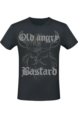 Slogans Fun T-shirt - Old angry bastard - M till 5XL - Herrer