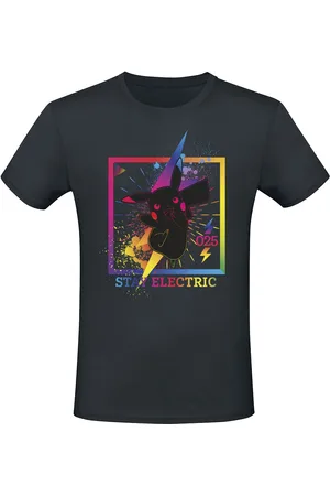 Pokemon Gaming T-shirt - Pikachu - Rainbow - S till XXL - Herrer