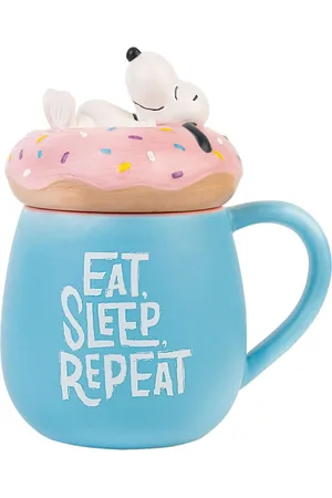 Peanuts Kop - Snoopy - Eat, sleep, repeat - Unisex