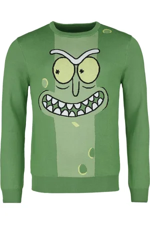 Rick and Morty Striktrøje - Pickle Rick - S till L - Herrer