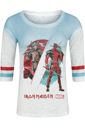 Iron Maiden T-shirt - x Marvel Collection - Samurai Comp - S till L - Damer
