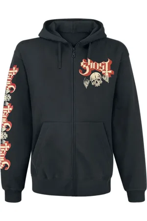Ghost Hættetrøje med lynlås - Distressed Papa Skull - S till XXL - Herrer