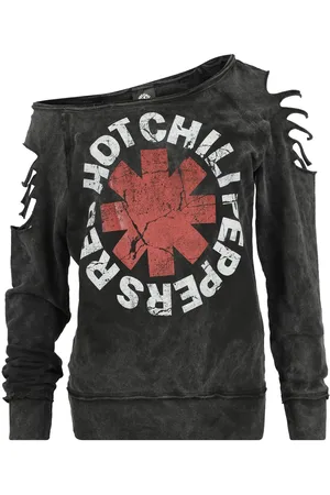 Red Hot Chili Peppers Sweatshirt - Crest - S till L - Damer