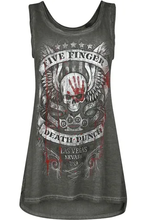 Five Finger Death Punch Top - No Regrets - S till 3XL - Damer