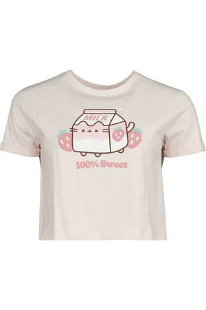 Pusheen Anime Jersey - Strawberry - L till XXL - Damer