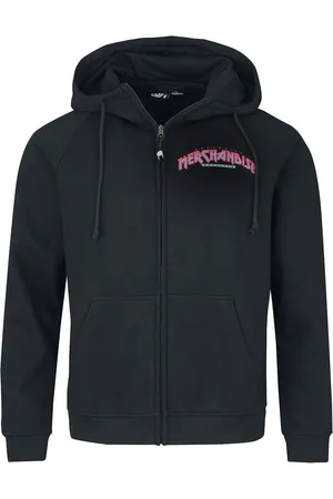 EMP Hættetrøje med lynlås - Hooded jacket EMP vintage 80s logo - S till XXL - Herrer