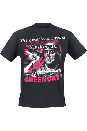 Green Day T-shirt - American Dream Abduction - M - Herrer