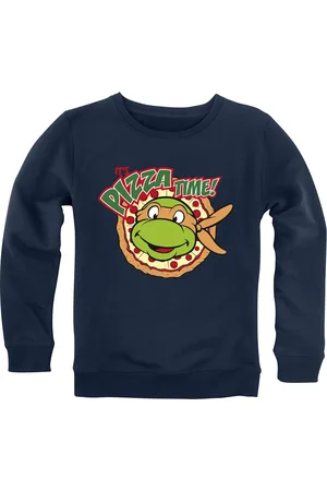 Teenage Mutant Ninja Turtles Sweatshirt til børn - Kids - It`s Pizza Time! - 164 - drenge og piger