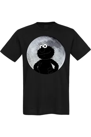 Sesamstraße T-shirt - Elmo moon night - M till 4XL - Herrer