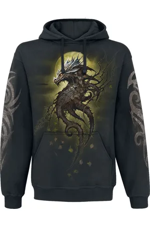 Spiral Hættetrøje - Oak Dragon - S till XXL - Herrer