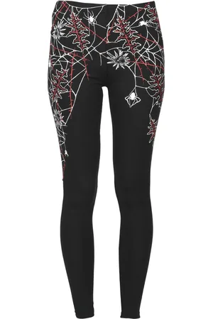 Gothicana Leggings - Spider web - S - Damer