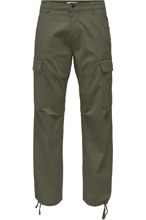 Only & Sons Cargobukser - ONSRay Life 0020 ribstop cargo - W33L32 till W33L34 - Herrer