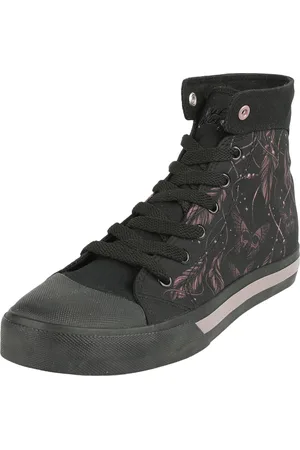 Full Volume Sneakers, høje - Sneaker with Feathers and Butterflies - EU37 till EU38 - Damer