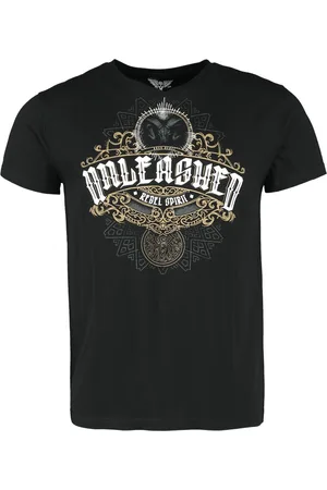 Rock Rebel T-shirt - T-Shirt with Unleashed Print - S till XXL - Herrer