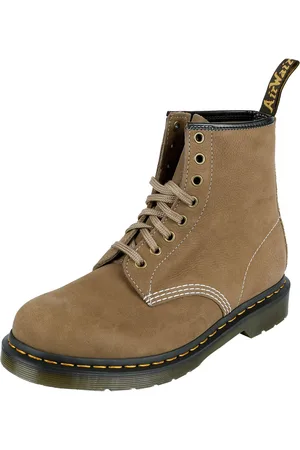 Dr. Martens Bikerstøvle - 1460 - Savannah Tan Tumbled Boots - EU36 - Unisex