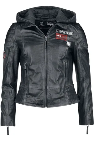 Rock Rebel Læderjakke - Rock Rebel X Route 66 - Leather Jacket - S till XXL - Damer