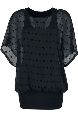 Forplay T-shirt - Double Layer Stars Tee - S till 4XL - Damer