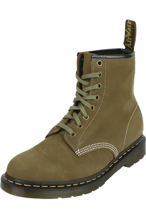 Dr. Martens Støvle - 1460 - Muted OliveTumbled - EU36 till EU38 - Unisex