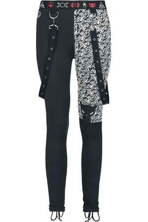 Gothicana Leggings - Gothicana X Emily the Strange leggings - S till XXL - Damer