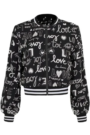 Hell Bunny Varsity-jakke - Love Yourself Jacket - XS till XXL - Damer