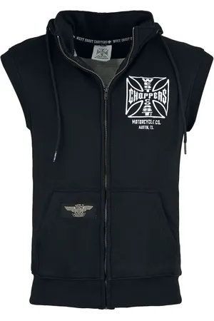 WEST COAST Vest - WCC OG ATX Sleeveless Zip - S till 4XL - Herrer