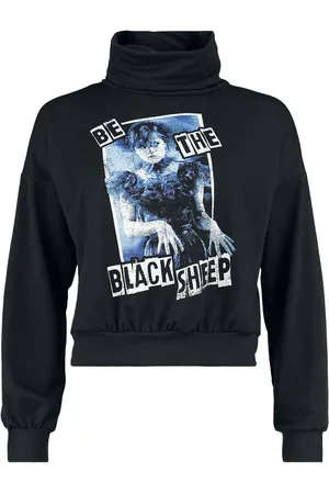 Wednesday Sweatshirt - Be the black sheep - S till XXL - Damer
