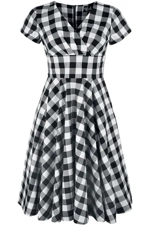 Hell Bunny Mellemlang kjole - Victorine 50s - XS till 4XL - Damer