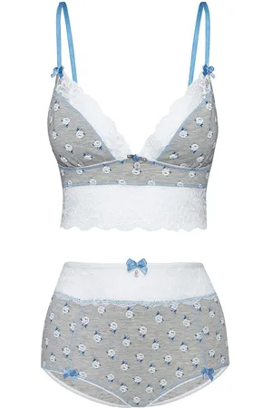 VIVE MARIA BH - Blue rose set - XS till XXL - Damer