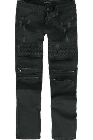 Rammstein Jeans - Logo Jeans - W30L32 till W36L34 - Herrer
