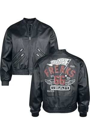Rock Rebel Læderjakke - Rock Rebel X Route 66 - Leather Jacket - S till XXL - Damer
